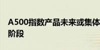 A500指数产品未来或集体进入“抢筹”建仓阶段