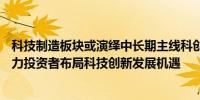 科技制造板块或演绎中长期主线科创100ETF（588190）助力投资者布局科技创新发展机遇