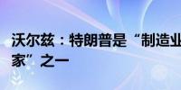 沃尔兹：特朗普是“制造业就业岗位最大的输家”之一