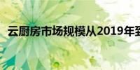 云厨房市场规模从2019年到2024年将增长