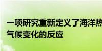 一项研究重新定义了海洋热浪的定义以改善对气候变化的反应