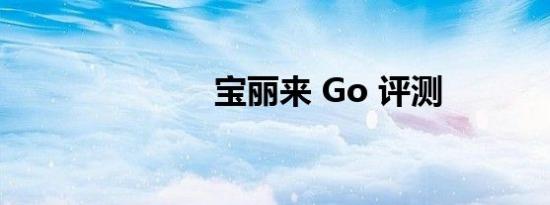 宝丽来 Go 评测