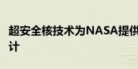 超安全核技术为NASA提供先进的核热推进设计