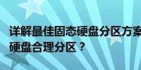 详解最佳固态硬盘分区方案：如何为1TB固态硬盘合理分区？