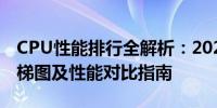 CPU性能排行全解析：2022年最全新CPU天梯图及性能对比指南