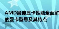 AMD最佳显卡性能全面解析：为您揭示最好的显卡型号及其特点