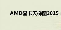 AMD显卡天梯图2015：回顾与概览