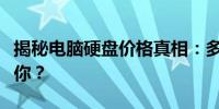 揭秘电脑硬盘价格真相：多少钱的硬盘更适合你？