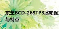 东芝BCD-268TP3冰箱图解：掌握各项功能与特点