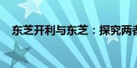 东芝开利与东芝：探究两者的区别与联系