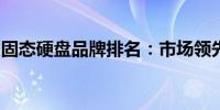 固态硬盘品牌排名：市场领先者的全方位解析