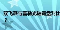 双飞燕与富勒光轴键盘对比：哪一款更适合你？