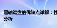 黑轴键盘的优缺点详解：性能、寿命与适用性分析